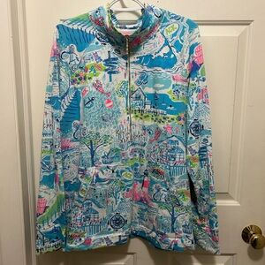 Lilly loves Nantucket 1/2 zip